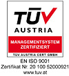 TÜV Austria certificatet